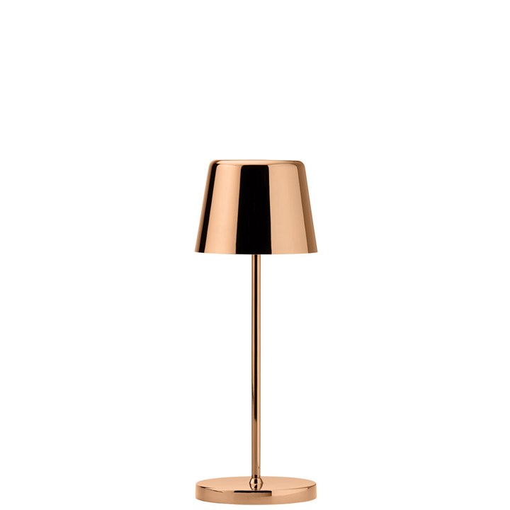 Bermuda Micro LED Cordless Lamp 21cm Copper