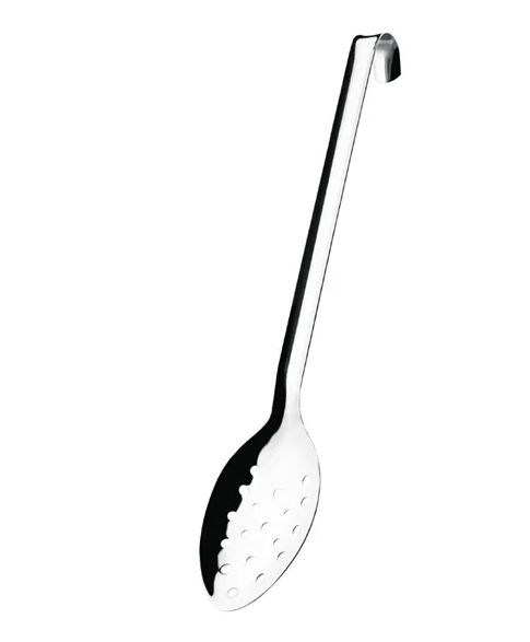 Vogue Perforated Spoon with Hook 14in