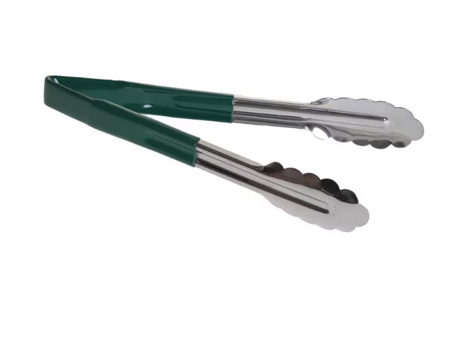 V Hinge Tong 9in Green