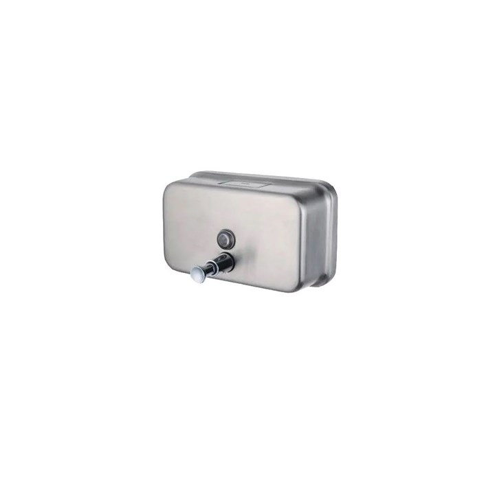 Horizontal Liquid Bulk Fill Soap Dispenser Chrome 1l