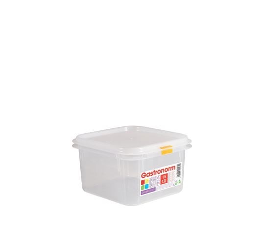 Clear Polypropylene Container GN1/6 100mm
