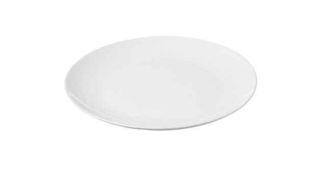 Classic White Plate Coupe 205mm