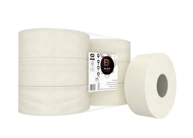 Mini Jumbo Toilet Roll Grass Fibre 150M