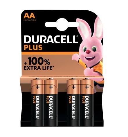 Duracell Plus AA Battery Alkaline