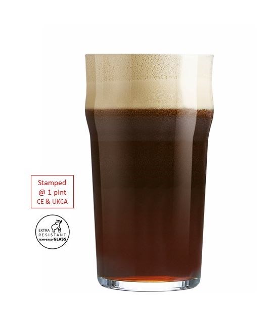 Nonic Tumbler 57cl 20oz UKCA-CE 1pt