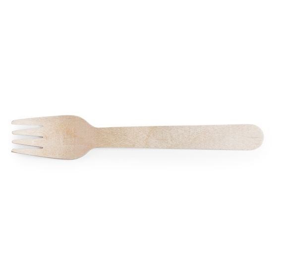 Wooden Fork 6.5in