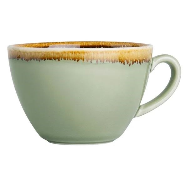Olympia Kiln Cappuccino Cup Moss 340ml