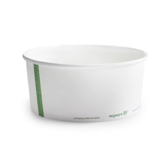 PLA-lined paper food bowl 48oz