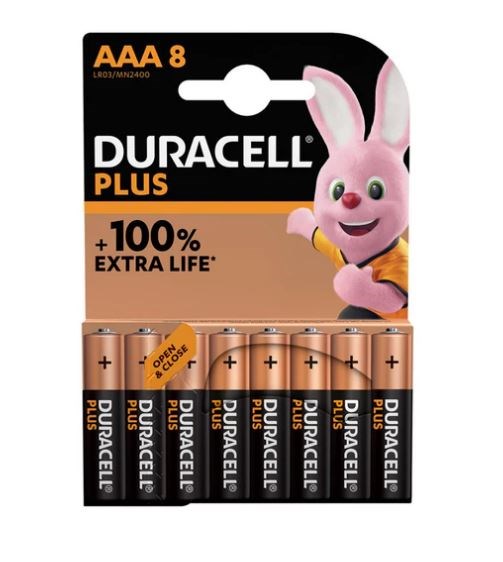 Duracell Plus AAA Battery Alkaline