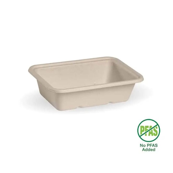 600ml Natural Plant Fibre Takeaway Base
