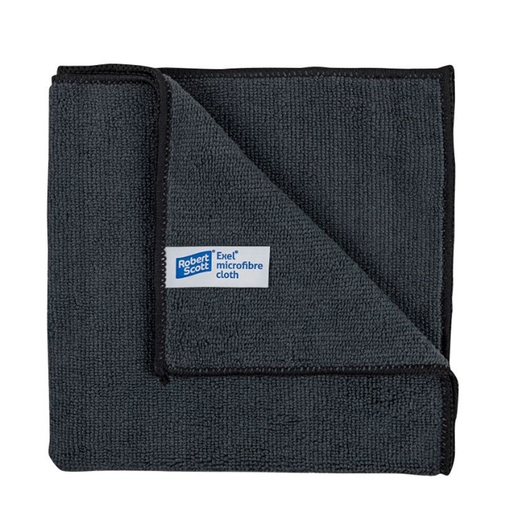 Exel Microfibre Cloth Black 40cm