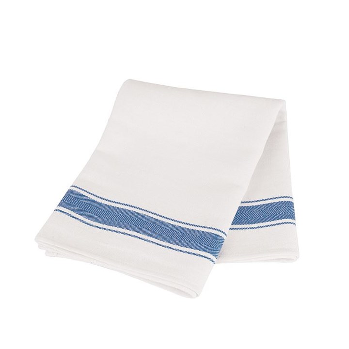 Kitchen Cloth Herringbone Blue 50x76cm