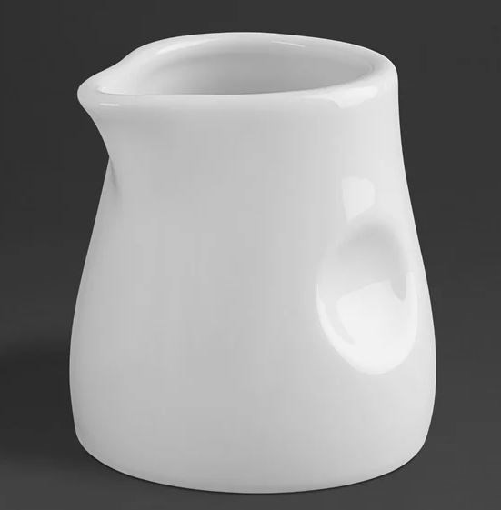Olympia Whiteware Dimpled Milk Jugs 70ml