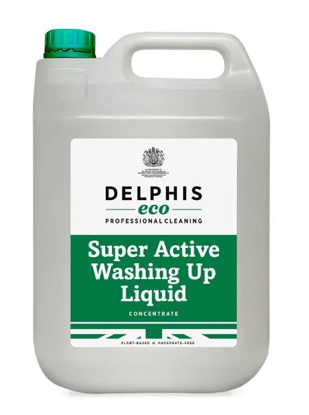 Delphis Super Active Washing Up Liquid 5L (Concentrate)