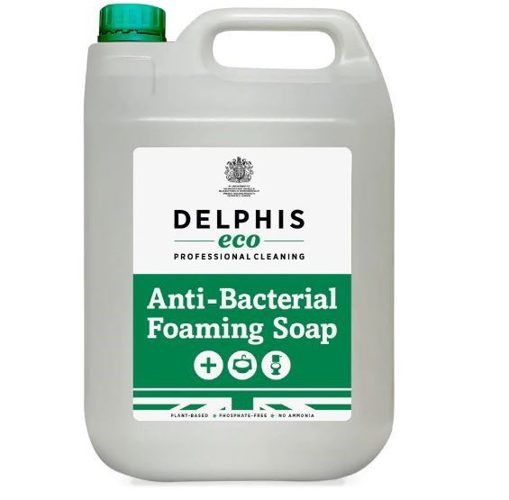 Delphis Anti-Bacterial Foaming Soap 5L (RTU)