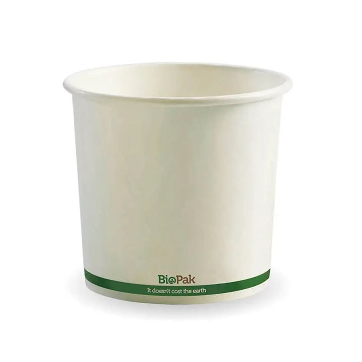 White BioBowl 24oz 740ml