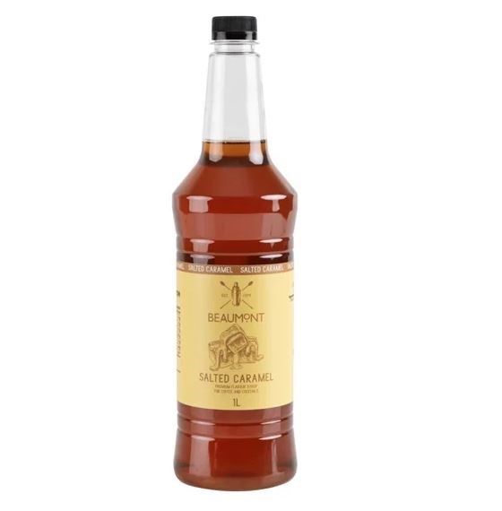 Beaumont Salted Caramel Syrup 1L