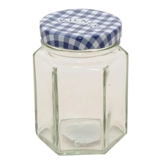 Kilner Hexagonal Twist Top Jar 110ml