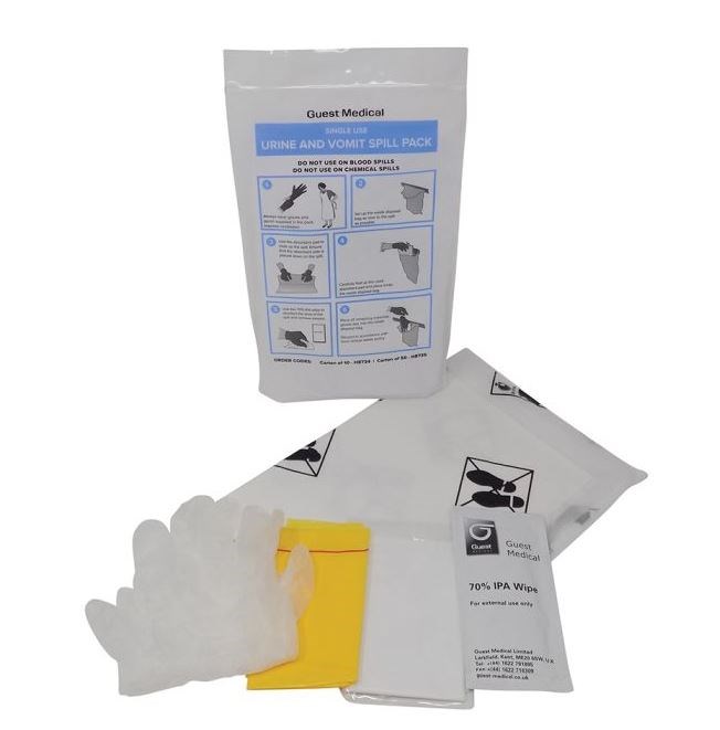 Urine & Vomit Spill Pack - Single Use