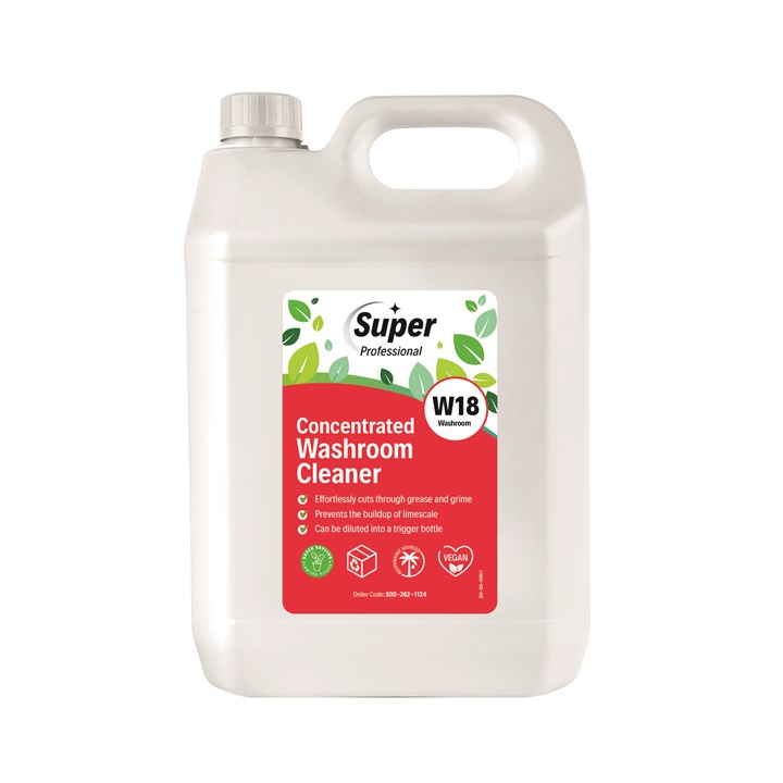 W18 Concentrated Green Washroom Cleaner (5L)