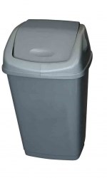 Swing Bin Grey 25L