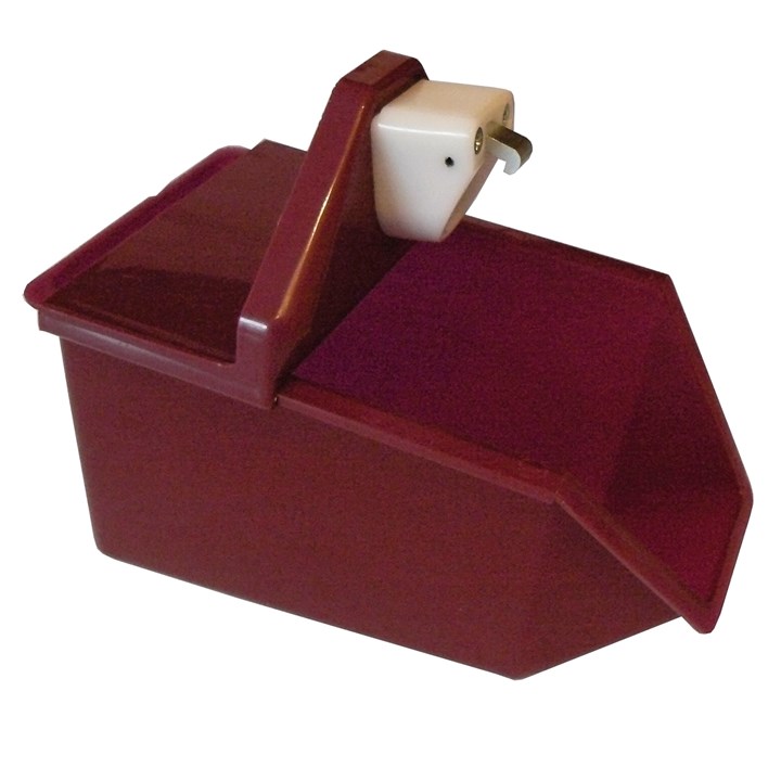 Bottle Cap Opener & Plastic Shelf Mounted Bin