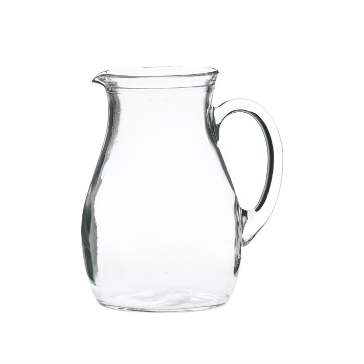 Roxy Curved Glass Jug 0.25L