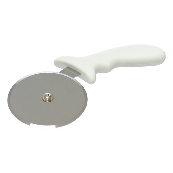 Pizza Cutter Wheel White Hanle 10cm D