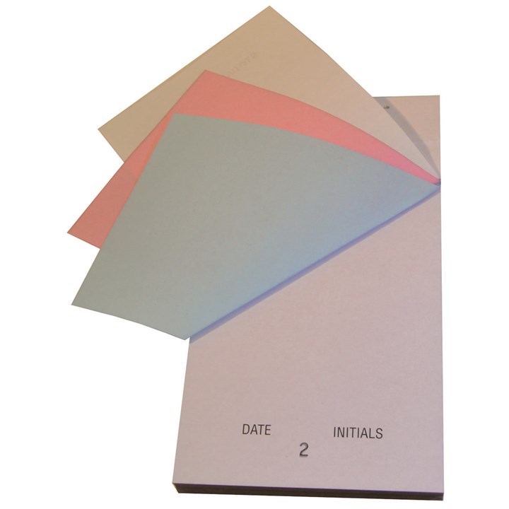 White Triplicate Waiters Pad