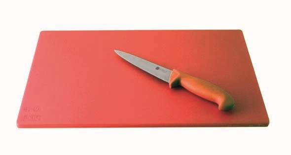 Red Raw Meat Chopping Board 46x31x1.2cm