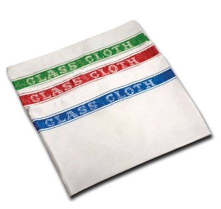 Printed Glass Cloths Assorted Colours