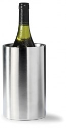 Wine Cooler Insulated Brushed Steel 10cm dia