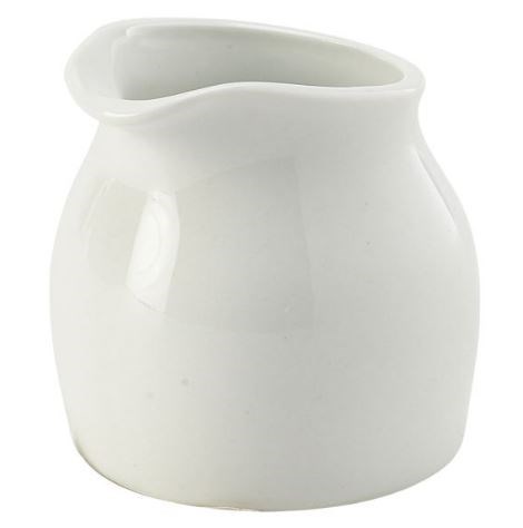 Milk Jug Creamer White 3cl 1oz No Handle