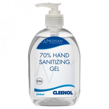 Hand Sanitising Gel Medisan 70 Alcohol 500ml