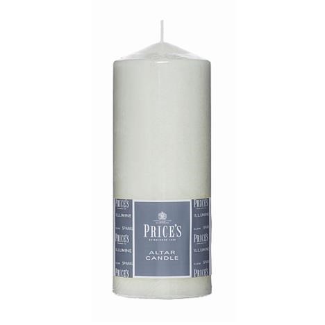 Candle Pillar Ivory 20cmx8cm