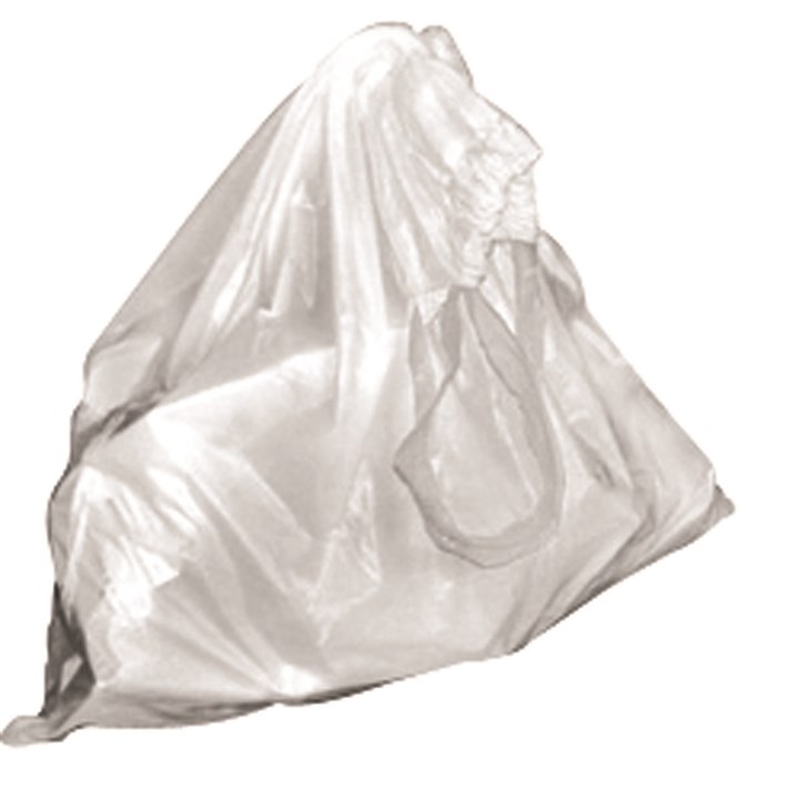 Bin Bag White Pedal Bin Liner 11x18x18in 15L