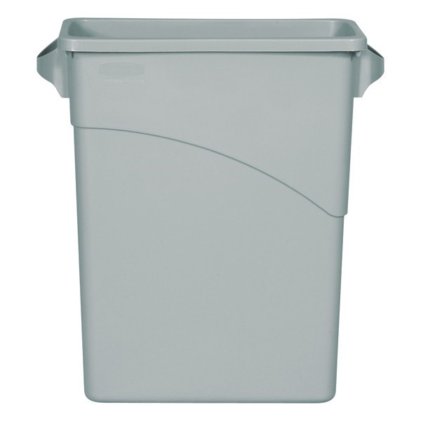 Grey Handled Slim Bin