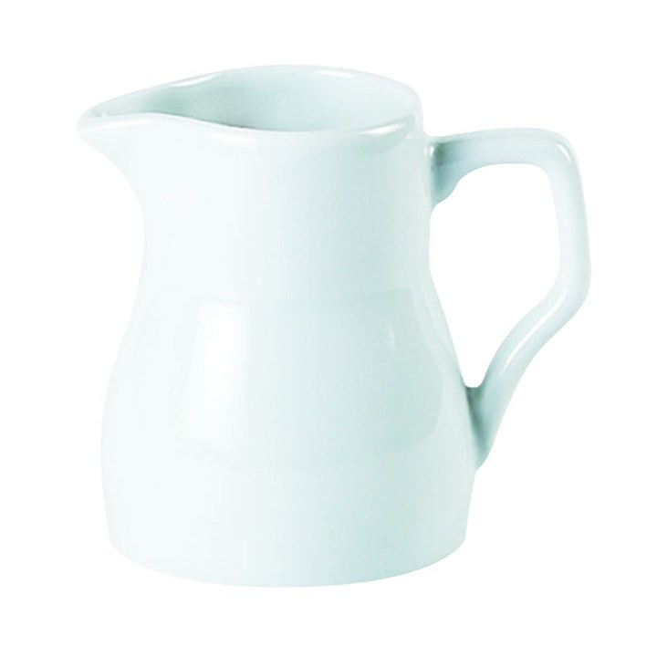 White China Jug 14cl (5oz)