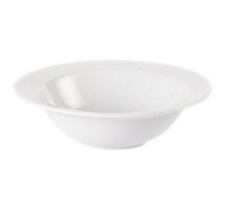 AFC China White Rimmed Bowl Plate 29cm