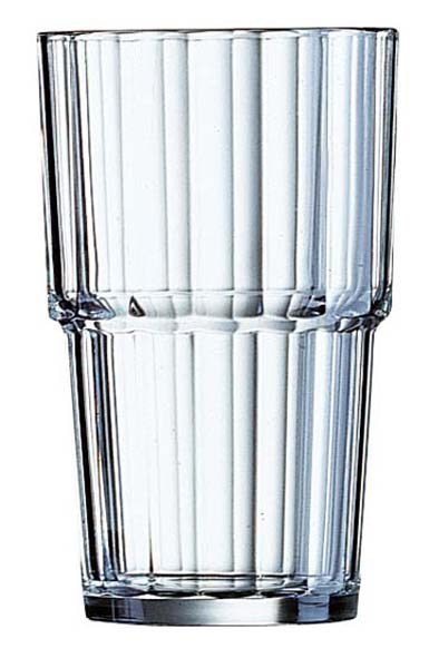 Fluted Stacking Highball 27cl (9.5oz)