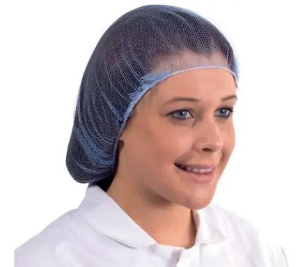 Hair Net Blue packs 10 x 100