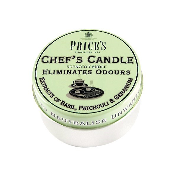 Smell Neutralising Chefs Candle Tin 30hrs