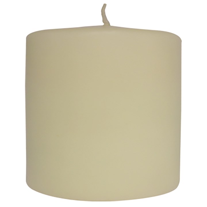 Candle Pillar Ivory 40x60mm