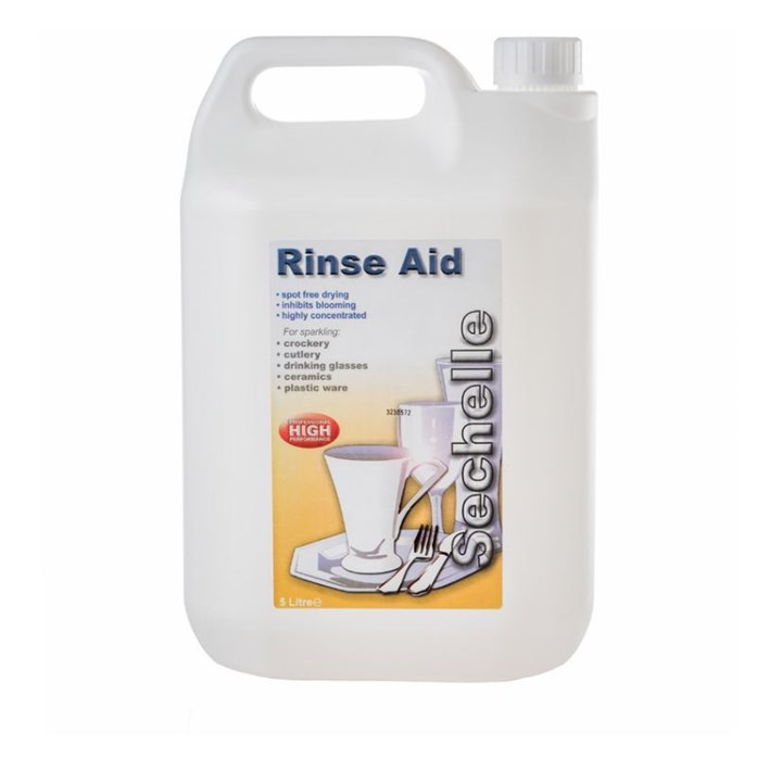 Machine Rinse Aid for Dish and Glass Washers 5 L