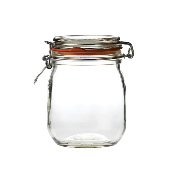 Preserving Jar with Clip Top Lid & Seal 100cl (35oz)
