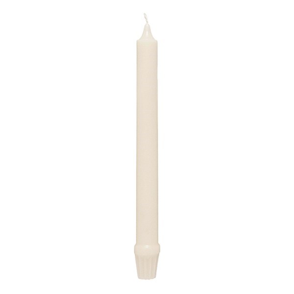 White Sherwood Candle 30cm H x 2.2cm D
