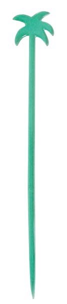 Assorted Colours Palm Tree Stirrer 22cm