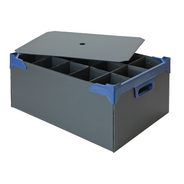 Glass Storage Box Holds 15 Pint Glasses