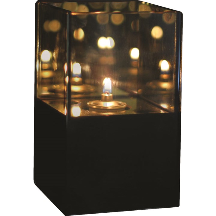 Small Reflection Oil Candle Lamp