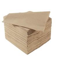 Napkin 40cm Natural Recycled 2 Ply